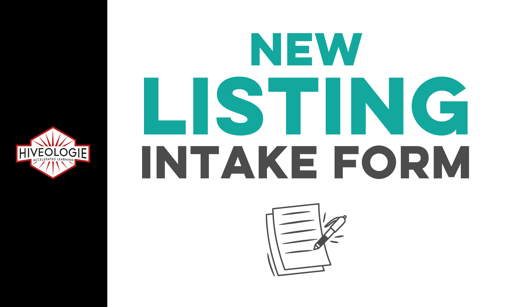 New Listing Intake Form