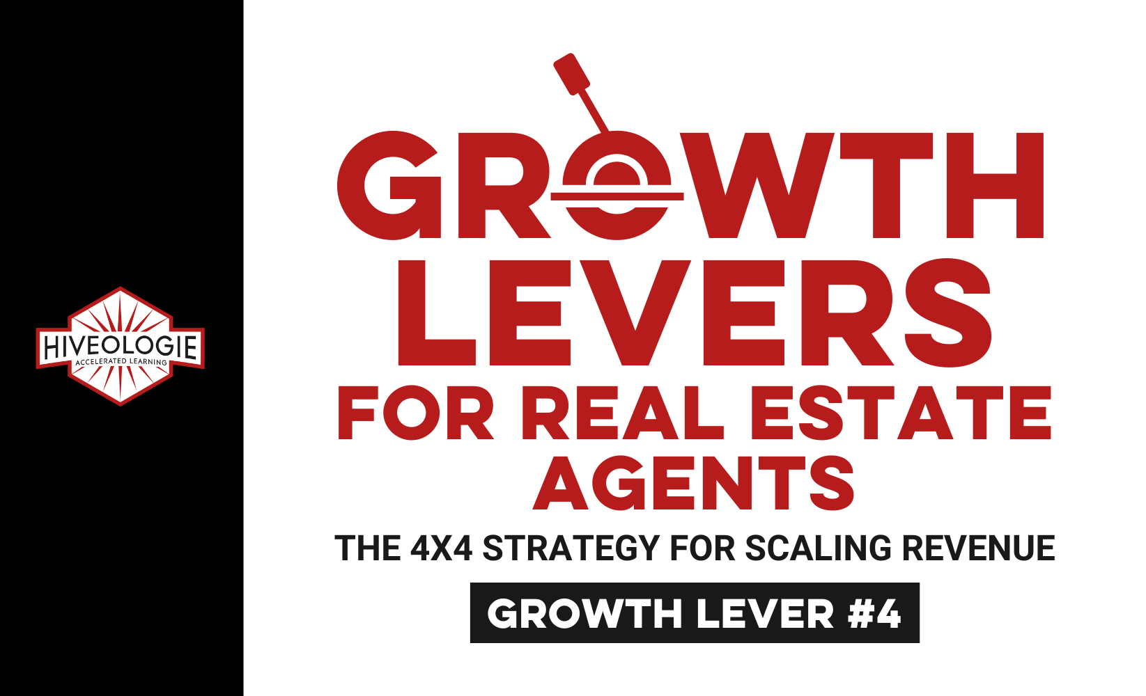 Growth Levers for Real Estate Agents: The 4x4 Strategy for Scaling Revenue Growth - Lever 4
