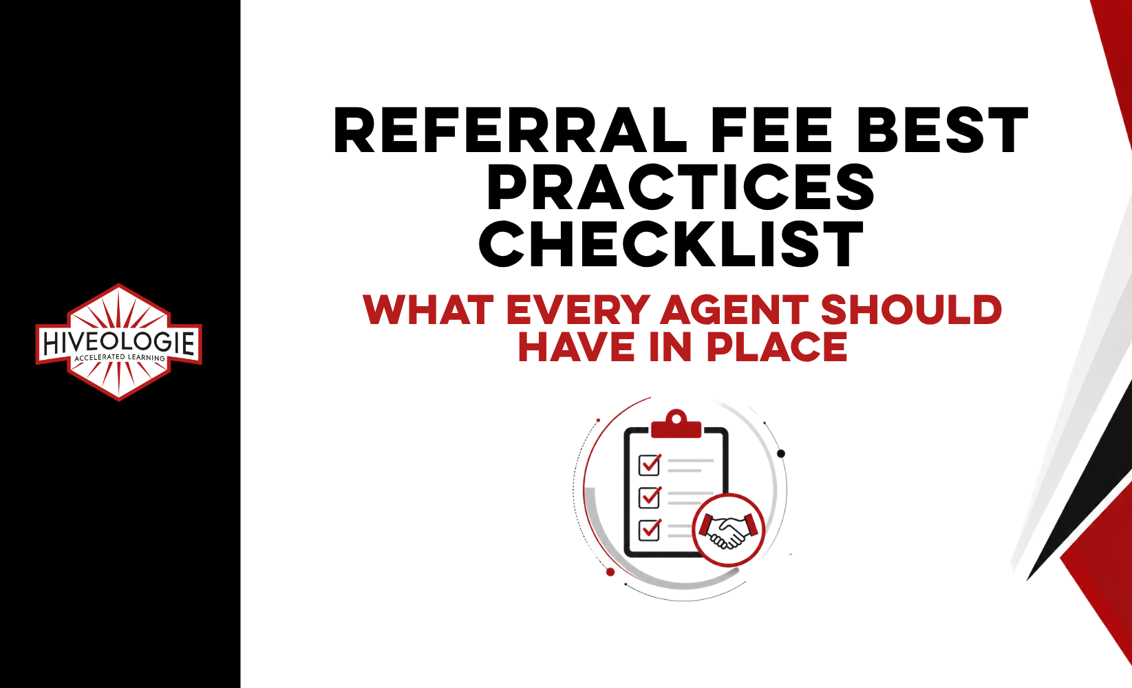 Referral Fee Best Practices Checklist