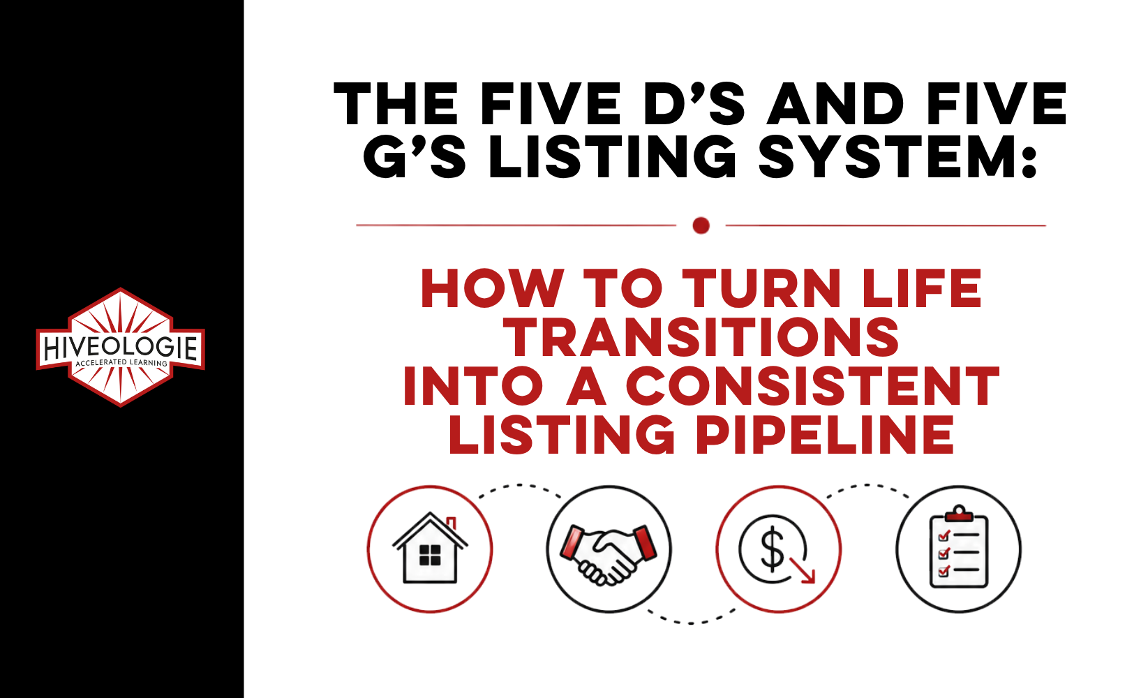 The Five D’s and Five G’s Listing System: How to Turn Life Transitions into a Consistent Listing Pipeline