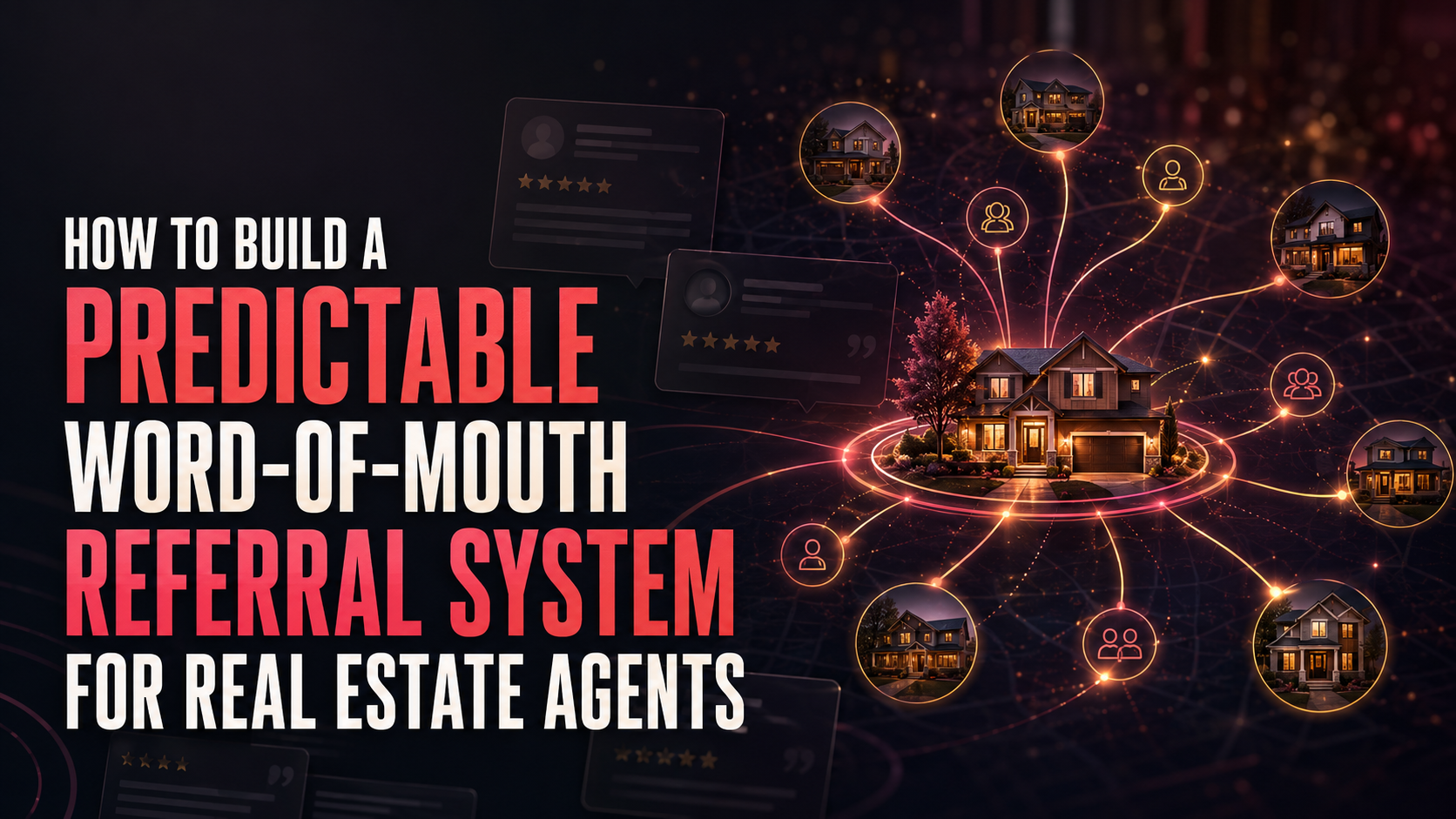 How to Build a Predictable Word-of-Mouth Referral System for Real Estate Agents