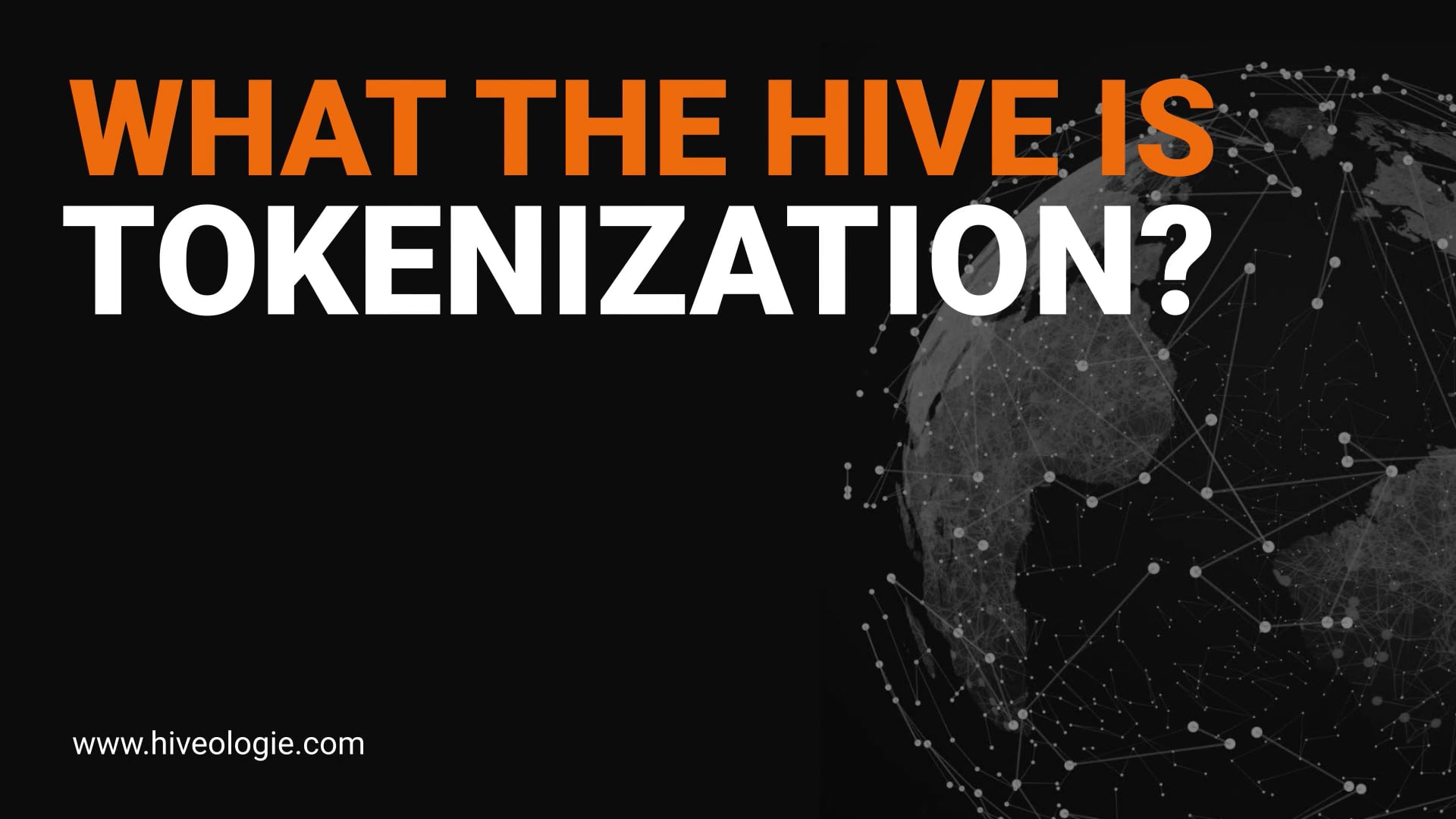 What the hive is TOKENIZATION?