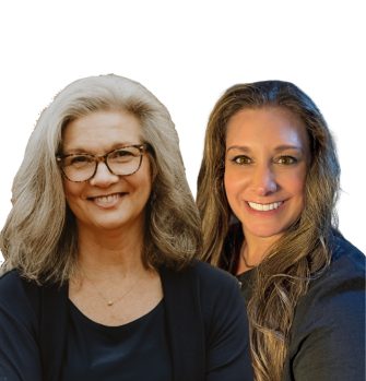 Kathleen Metcalf and Lauren Moseley