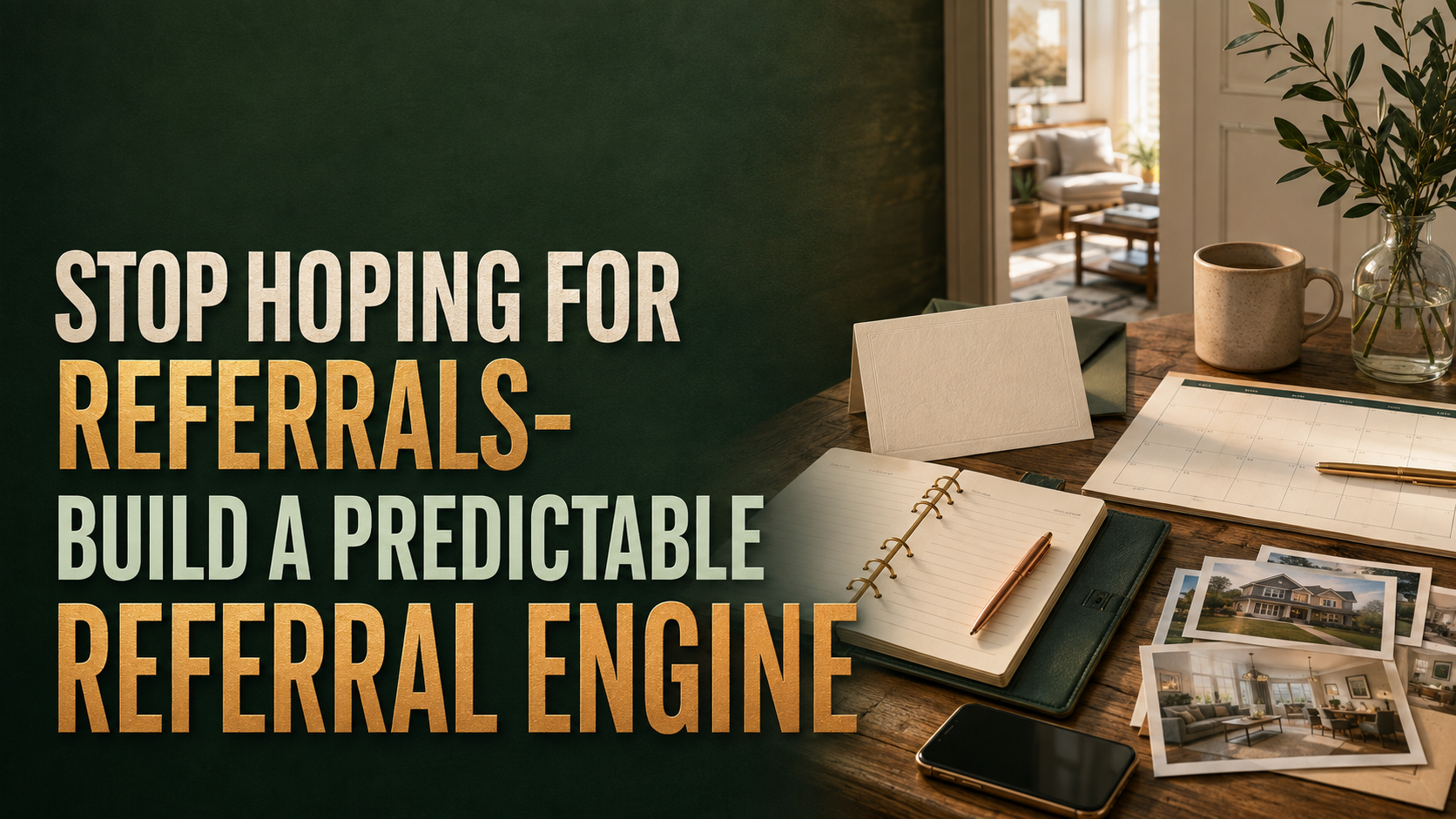 Stop Hoping for Referrals - Build a Predictable Referral Engine