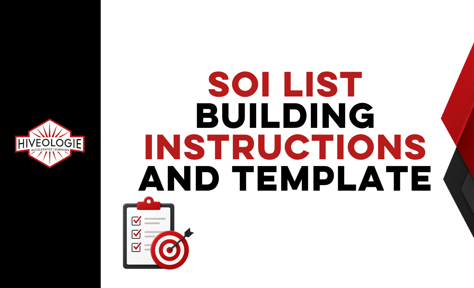 SOI List Building Instructions and Template