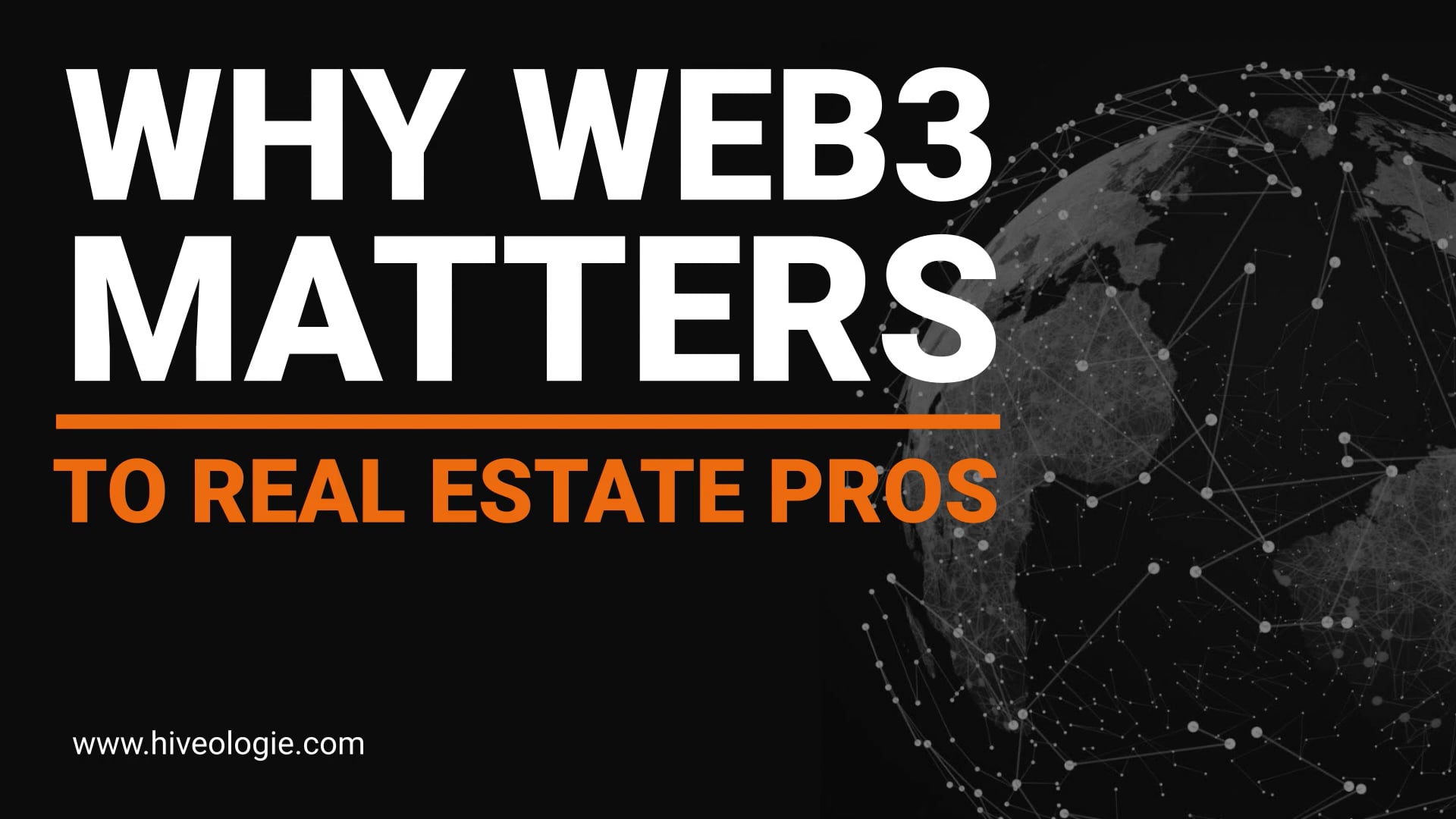 Why WEB3 Matters to Real Estate Pros?